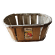 Storage box wooden slats crate Morocco Ougar 20 L