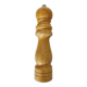 Turned wooden pepper mill