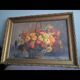 Ancient painting "The Basket of Buttercups" – Oil on canvas signed Émile God