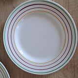Old dessert or starter plates Gien
