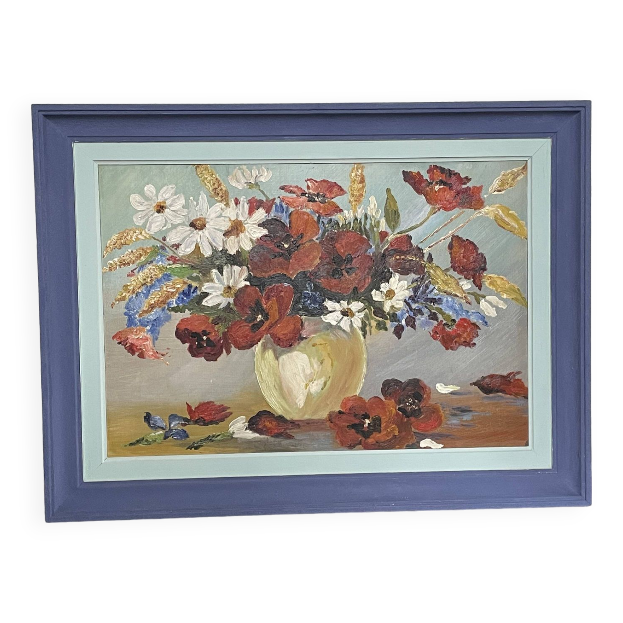 Old bouquet painting