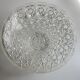 Cut glass salad bowl