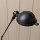 Vintage black table lamp TPB - Model 3014 - Postmodern Memphis design - Italy 1980s