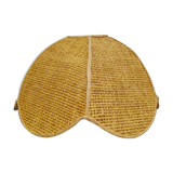 Wicker corolla lampshade