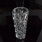 Vintage Glass Vase by František Pečeny for Heřmanova Huť, Czechoslovakia, 1960's.