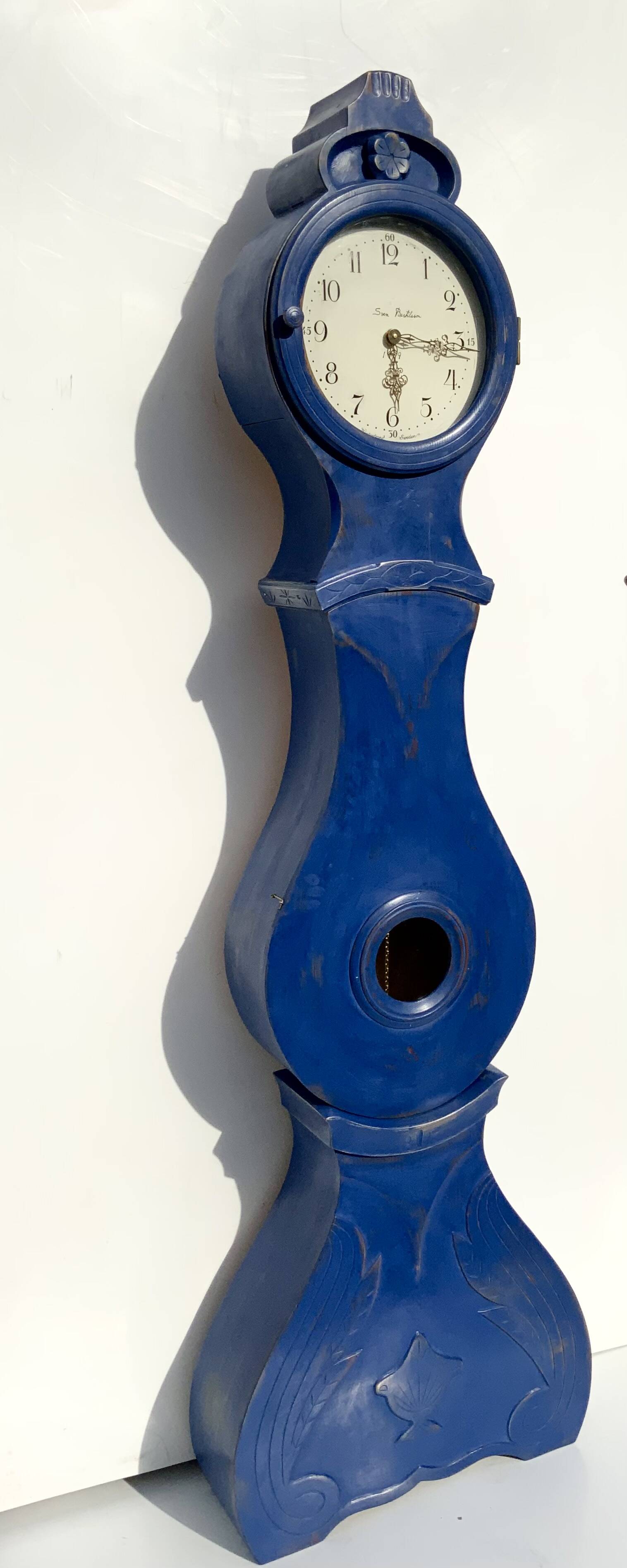 Vintage Mora Clock, 8 day Regulatotor Clock with Westerstrand by Sven Bertilsson