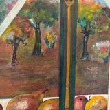 Modern still life signed