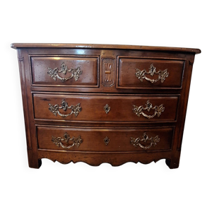 Commode en acajou époque - xviii