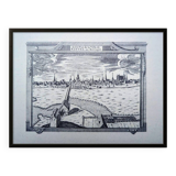 Printed in 1970, engraving from Nantes.