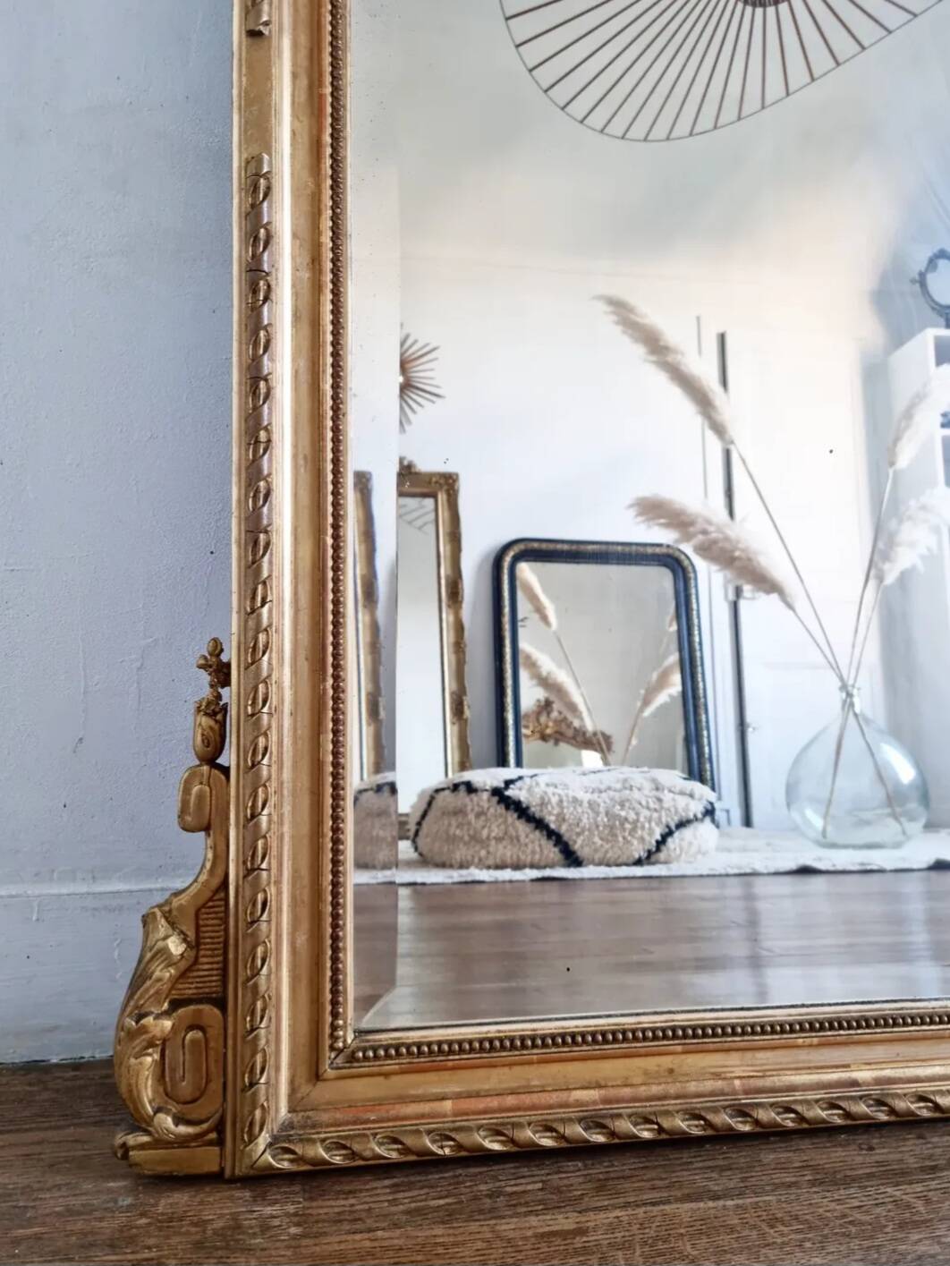 Antique mirror