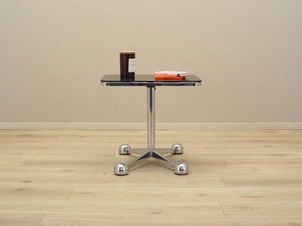 Table basse sur roulettes, design italien, années 1970, fabricant : Allegri