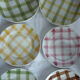 Lot of 6 plates mill of wolves model tablecloth