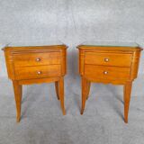 Paire de chevets d'époque art déco