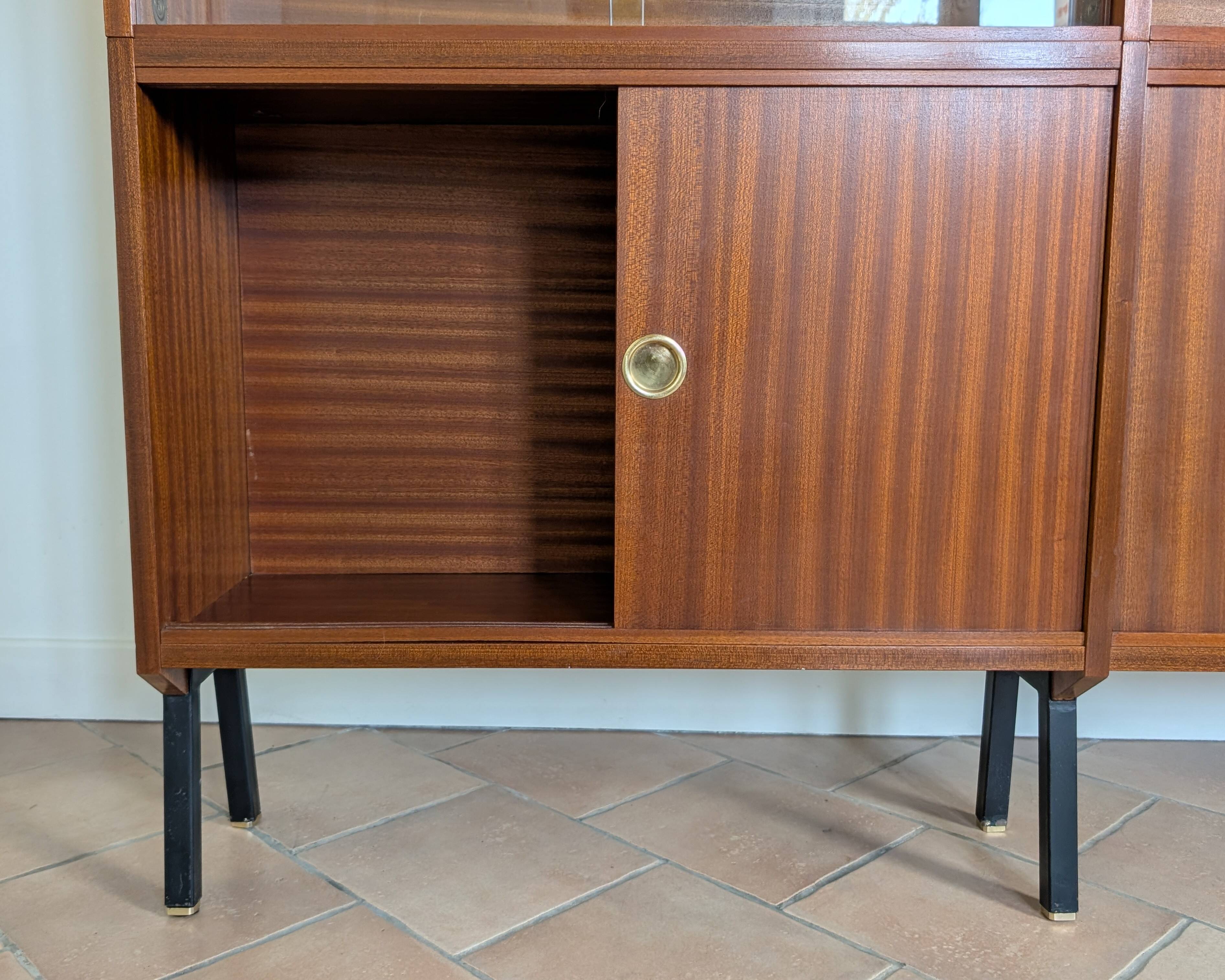 Buffet vitrine bibliothèque 60'