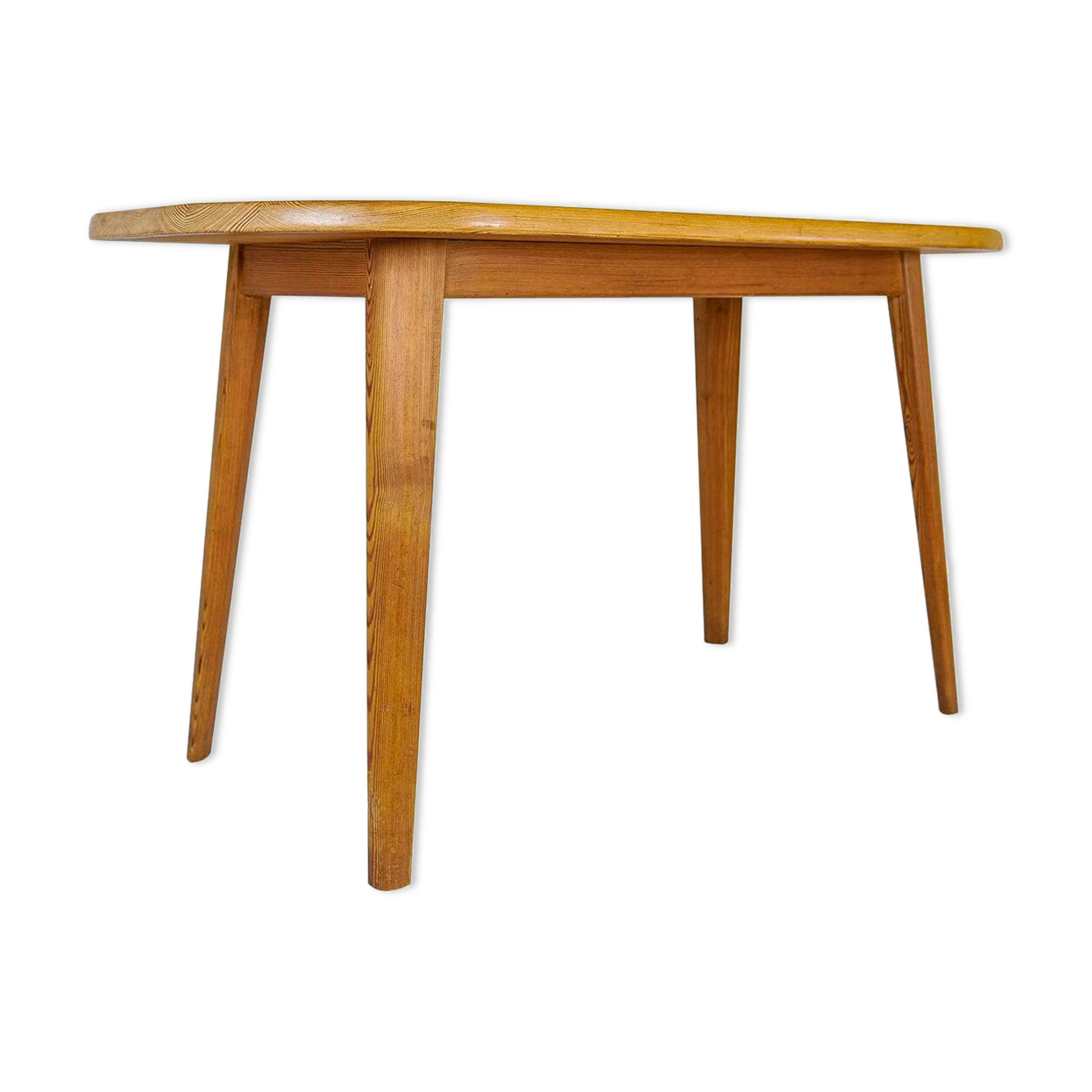 Mid-century pine coffee table by Carl Malmsten, Sweden, 1940s.