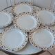 Set of 6 dessert plates Gien early twentieth century