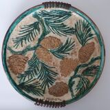 Signed Vallauris Jérôme Massier ceramic dish