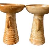 Pair of vintage candle holders