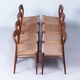 Danish extendable teak dining set with 8 Møller Model 75 chairs, 1960s