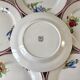 lot de 6 grandes assiettes plates Villeroy & Boch La Louvière fabrication belge en Terre de Fer débu