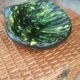 Ceramic ashtray or trinket dish in the shape of a seashell