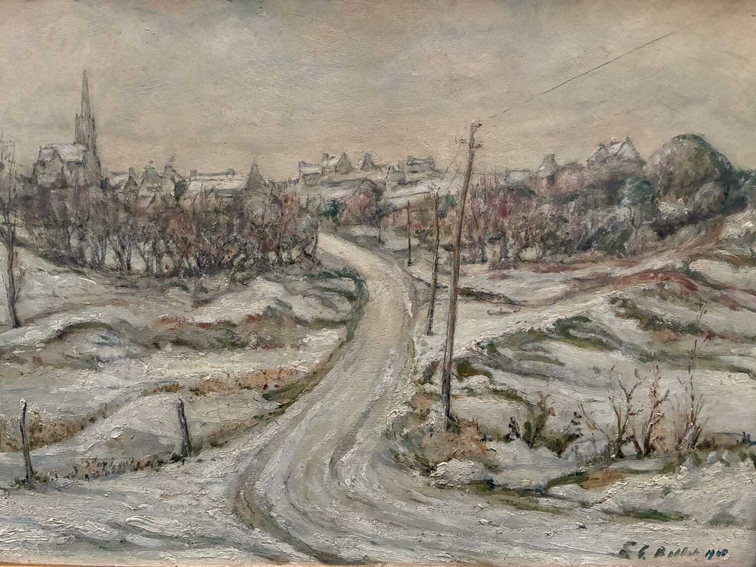 Landscape Brittany, Georges Émile Bellet, 1945