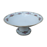 Ancien compotier vintage Limoges Bernardeau fleurettes