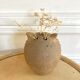 Pique flowers owl zoomorphic ceramic owl 70