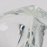 Crystal cube candle holder by rudolf jurnikl