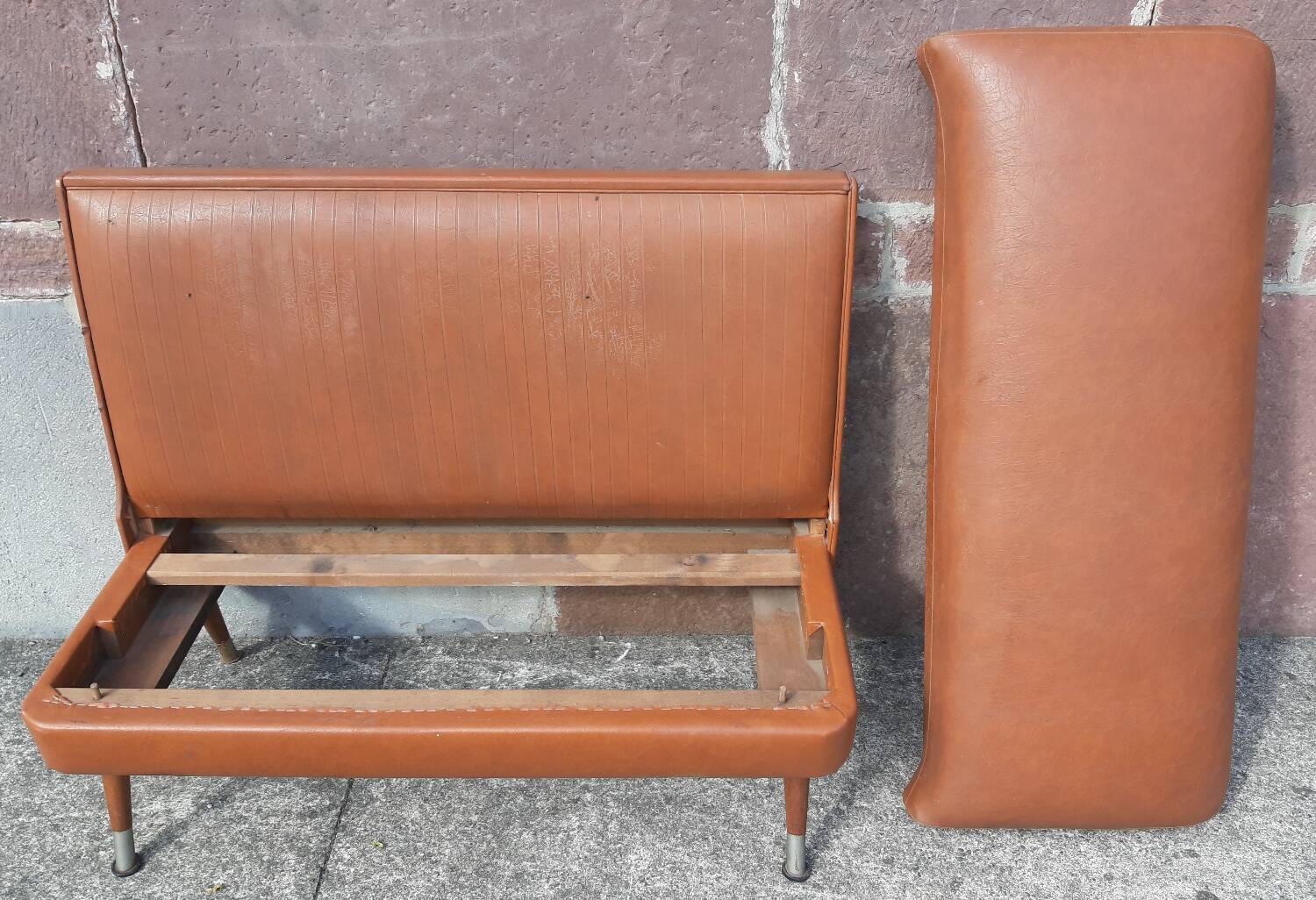 Bistro bench, 60s/70s