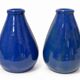 Pair of vintage ceramic vases – Cerámica Trébol, Bonao