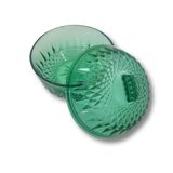 Arcoroc Green Sugar Bowl – Vintage Elegance Add a touch of vintage refinement