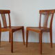 Paire de chaises bistrot Stella années 50