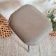 Tabouret vintage métal et skaï gris