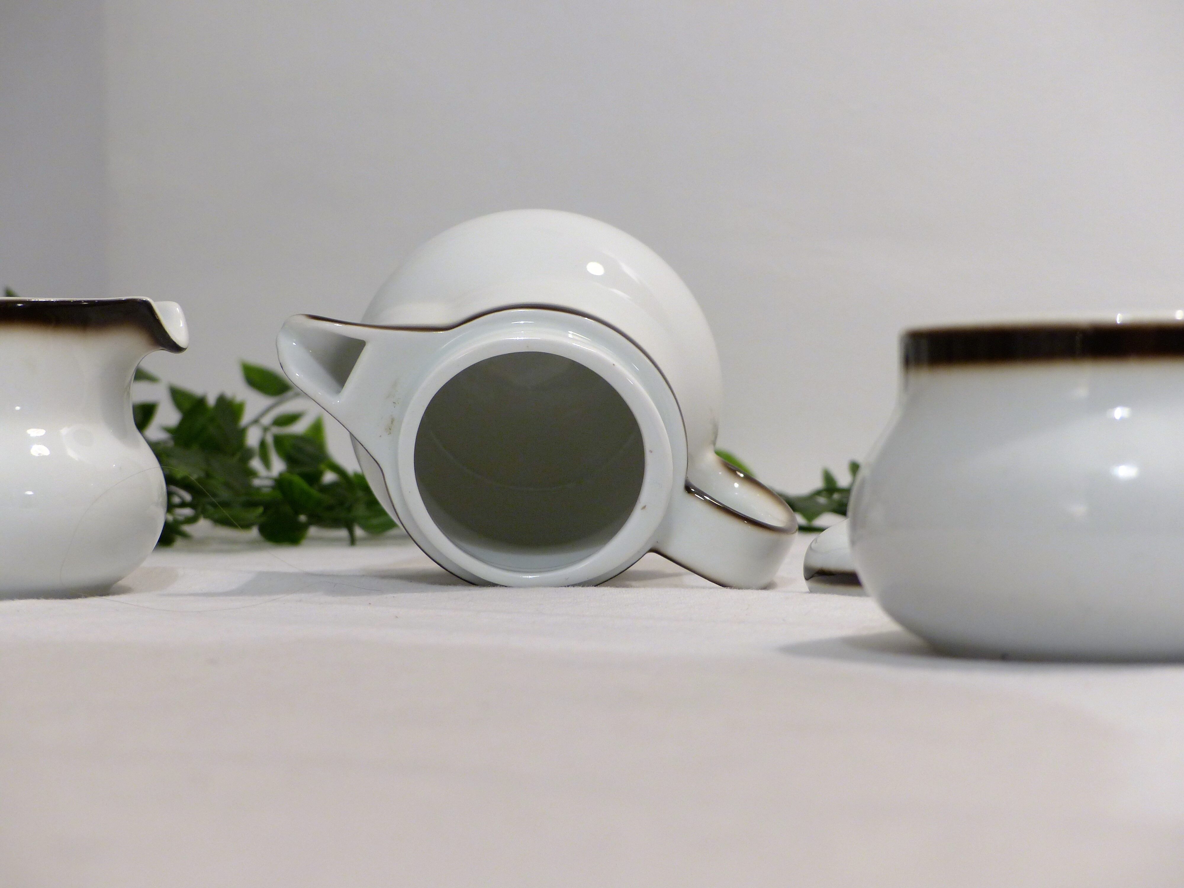 Porcelain tea set 3 pieces