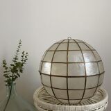 Ball in mother-of-pearl and brass to hang