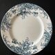 13 flat plates Terre de Fer Louis Graves