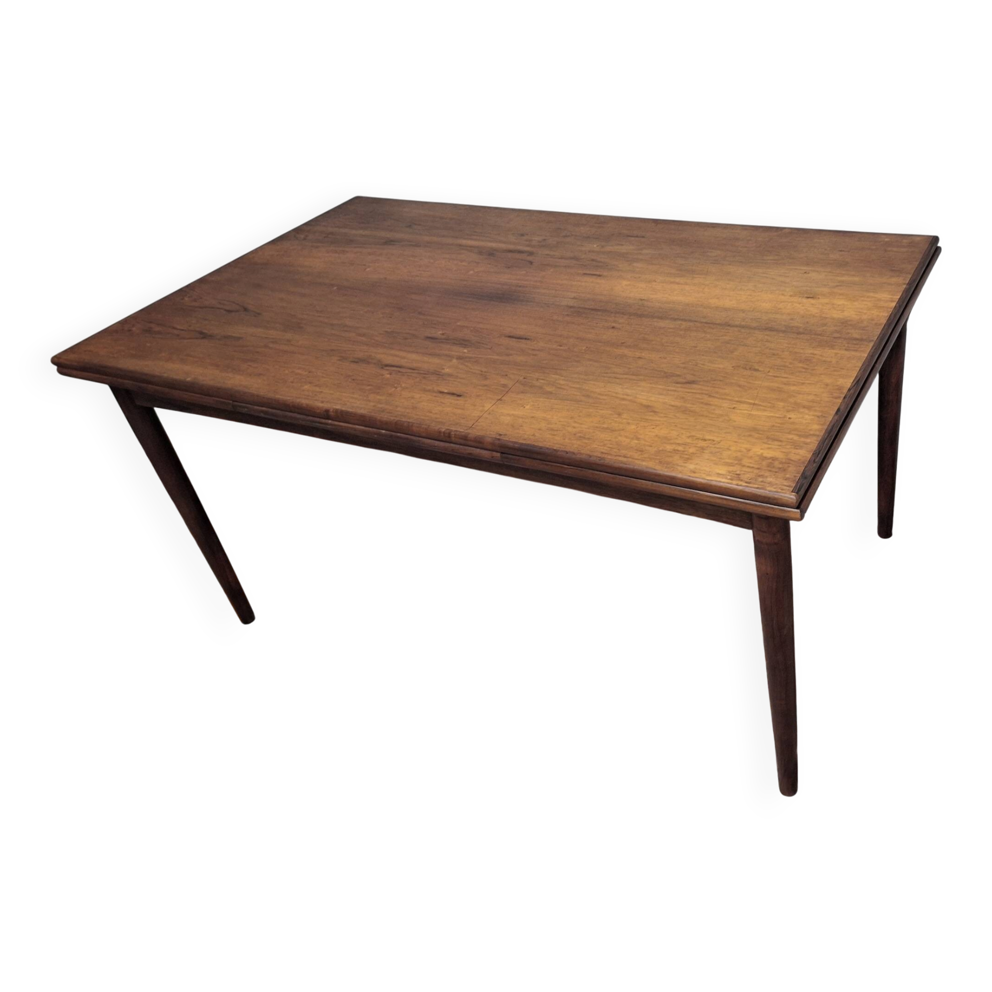 Large 10-seater rosewood dining table by Vemb Mobelfabrik, Denmark 1960s