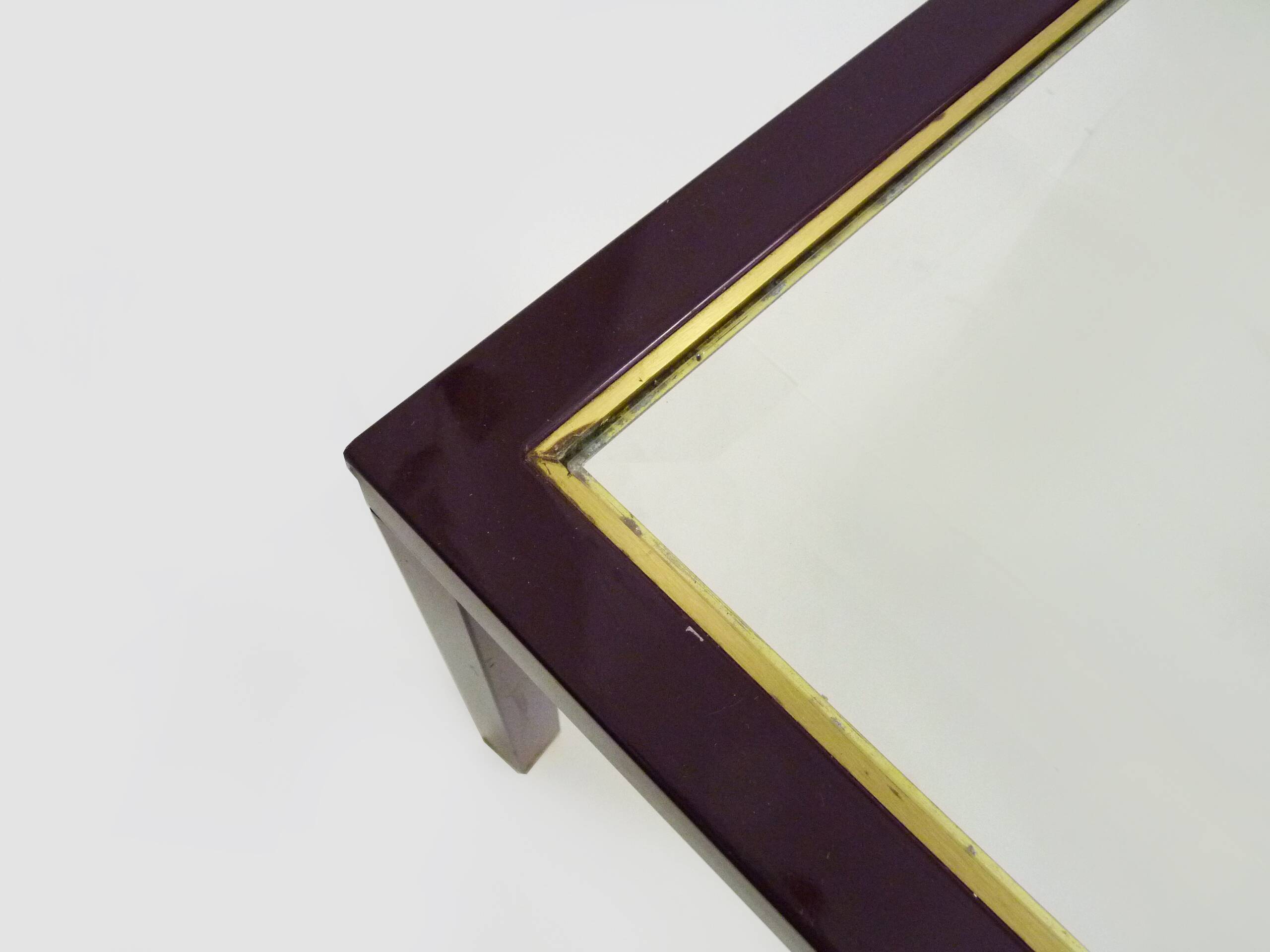 Coffee table and 2 nesting tables set in the style of Pierre Vandel, 1970s