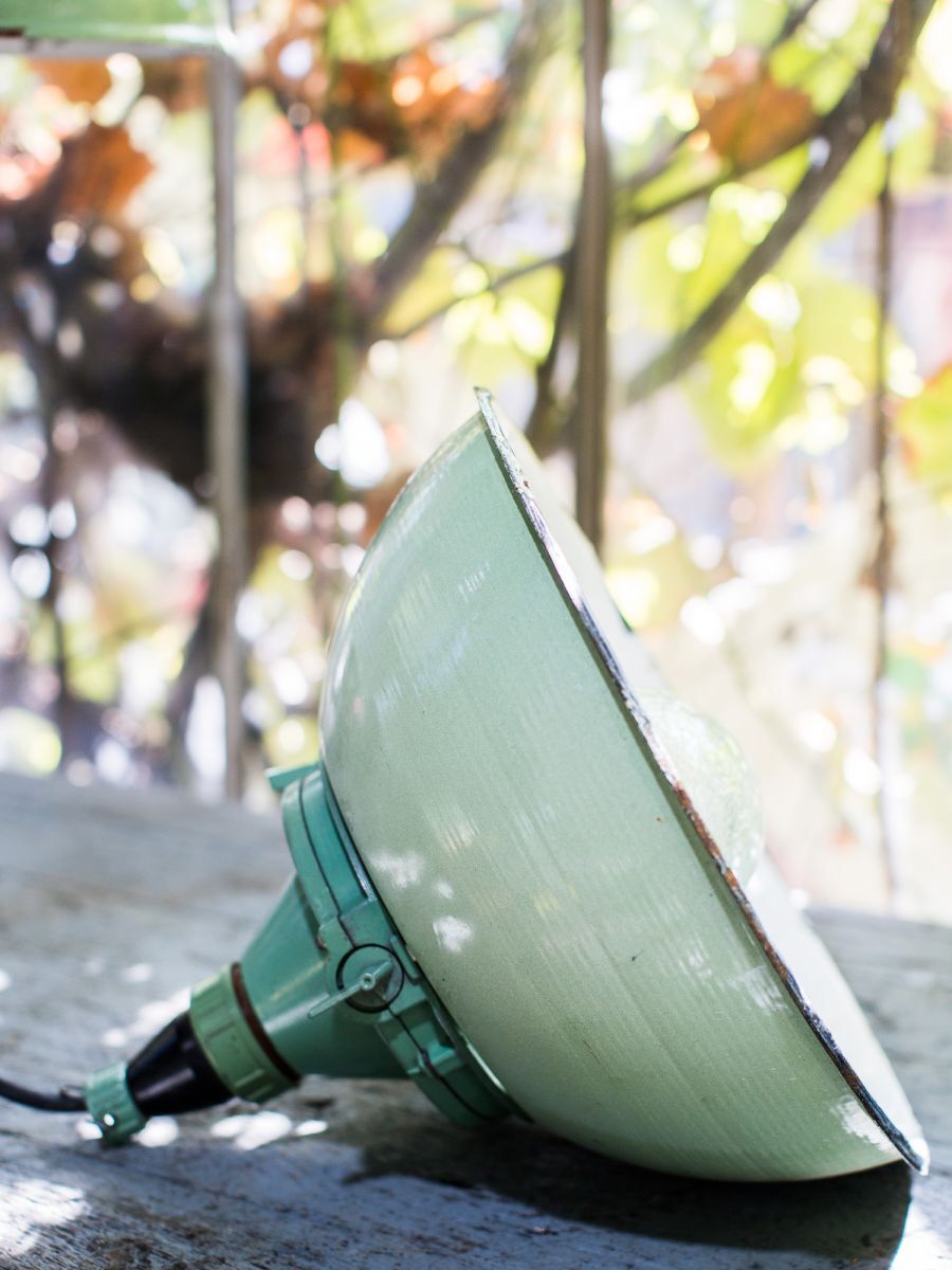 Green enamelled suspension industrial