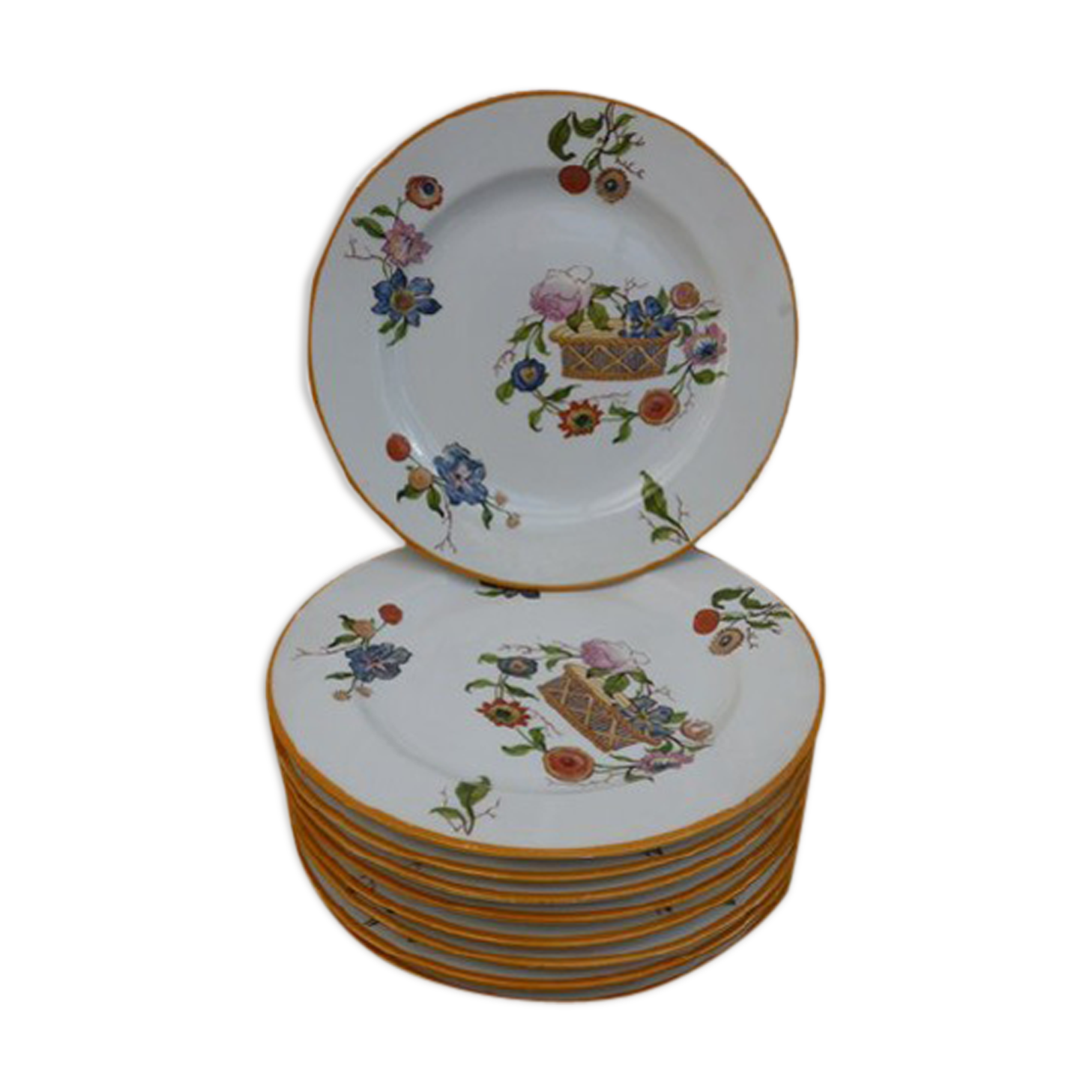 Jean Pouyat Limoges Plates