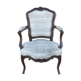 Louis XV convertible armchair