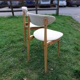 Paire de chaises Baumann Licorne entièrement restaurées