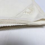 Set of 8 old table napkins