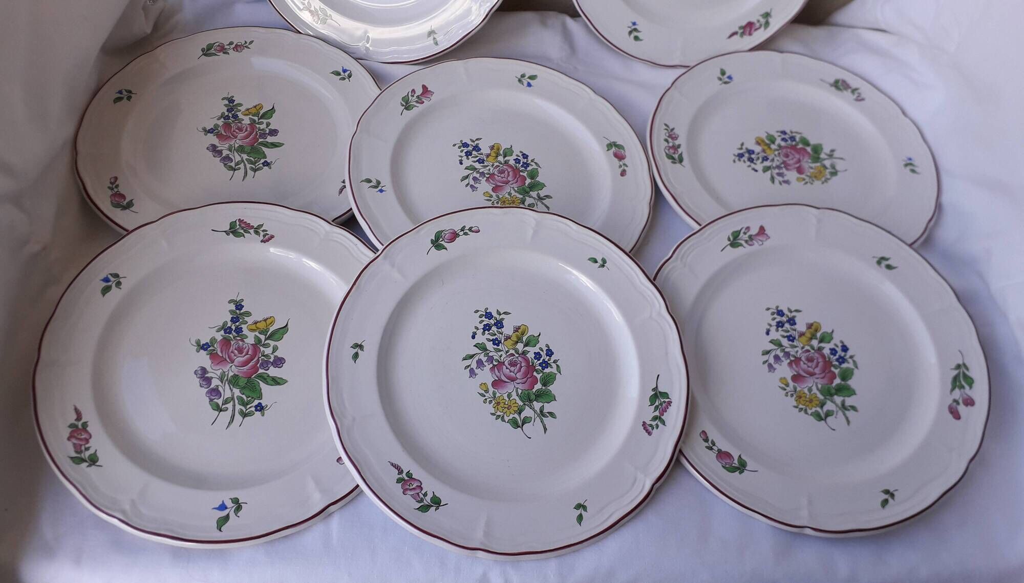 Dessert plates Lunéville