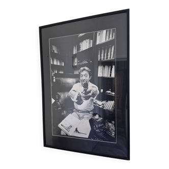 Nicolas moscara (1957) serge gainsbourg, to arms (c.1980) n°3/10