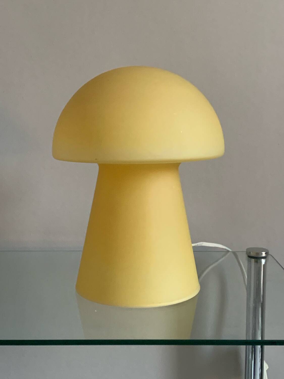 Vintage mushroom lamp