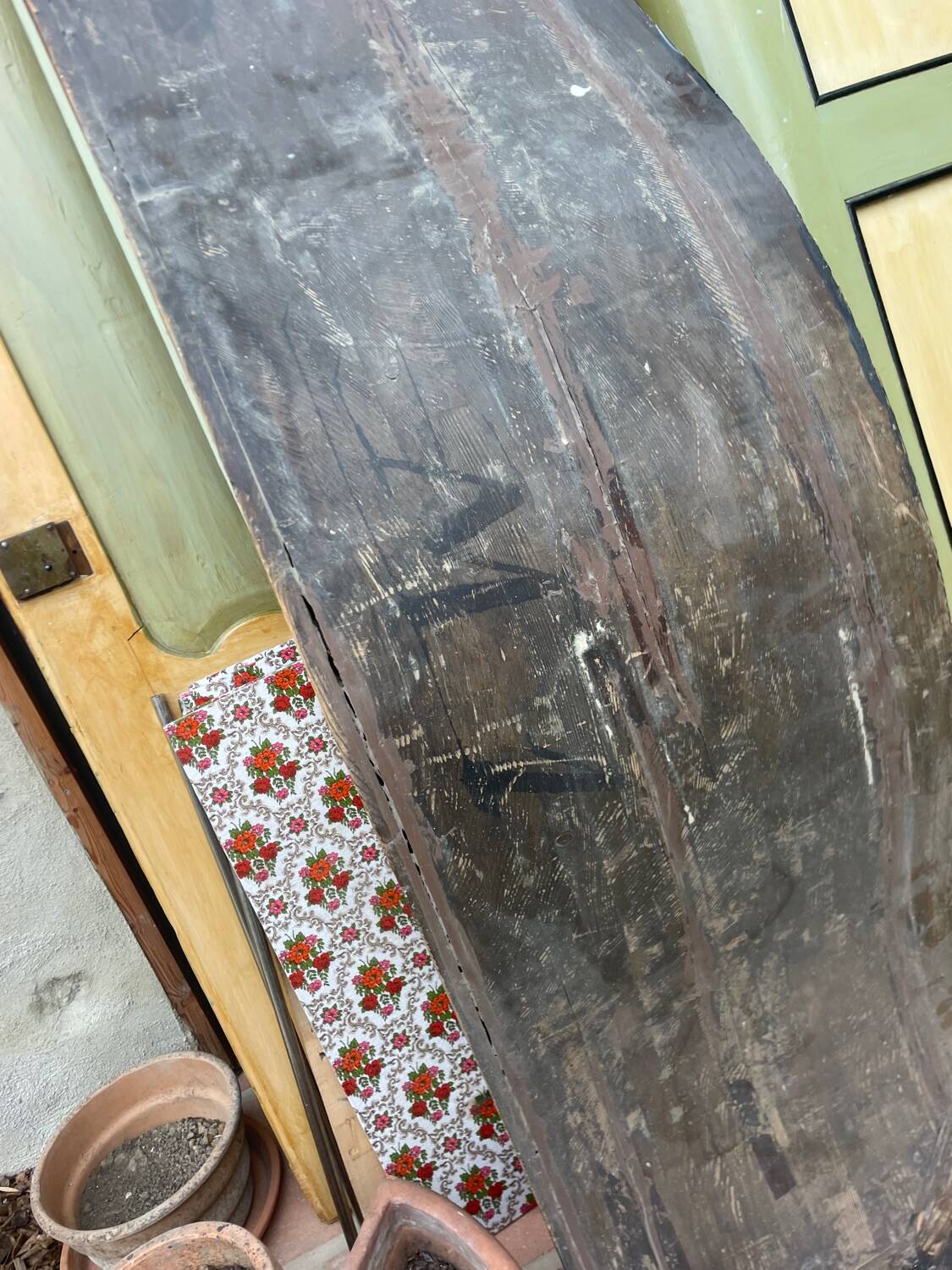 Large antique wardrobe