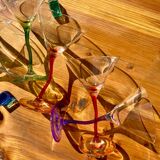 Vintage 80's Zig Zag Glasses