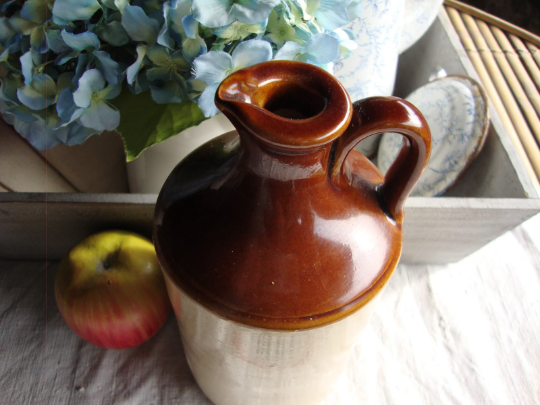 Ceramic bottle, vintage